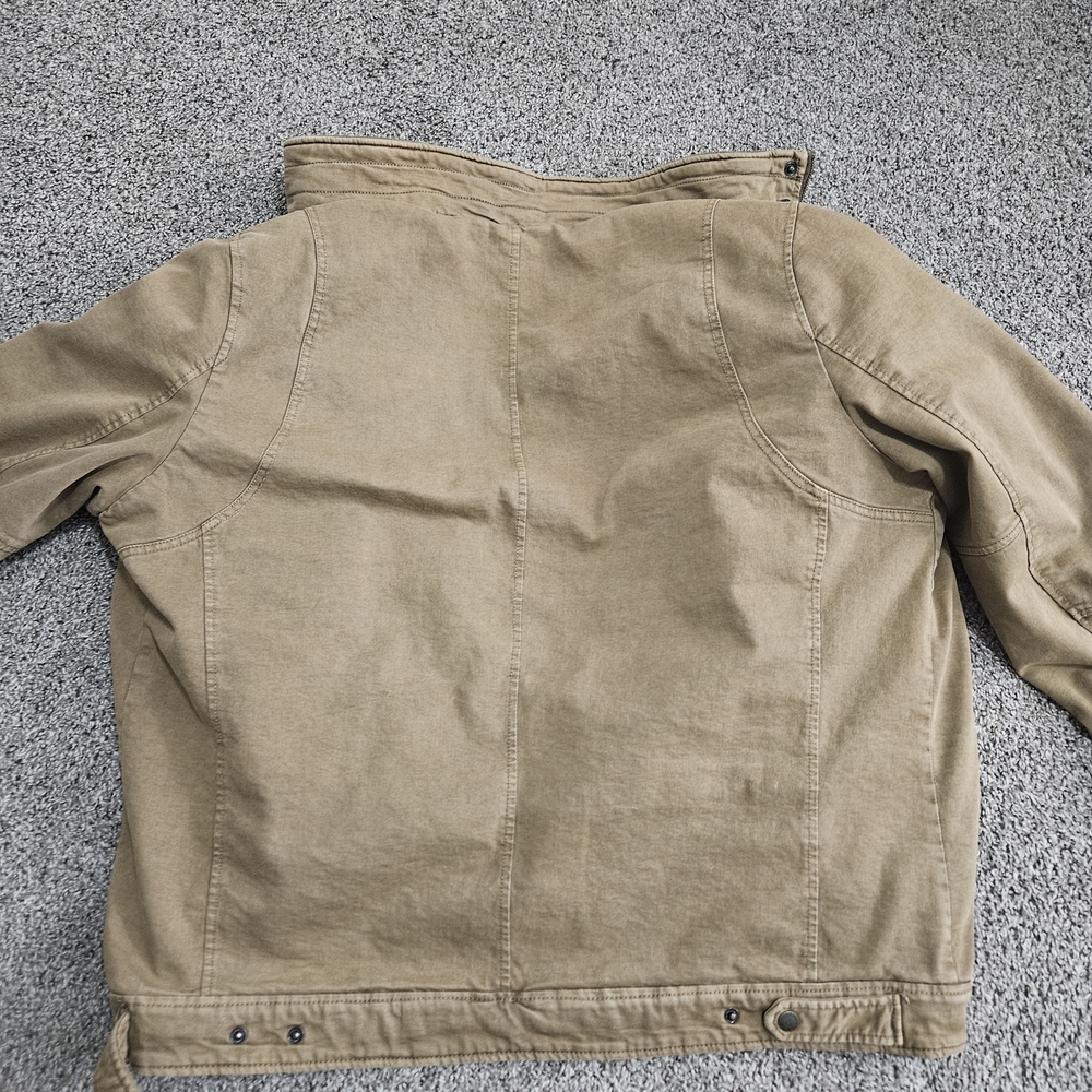 Levi's Men's Tan Canvas Field Jacket with Quilted Lining - Picture 5 of 5